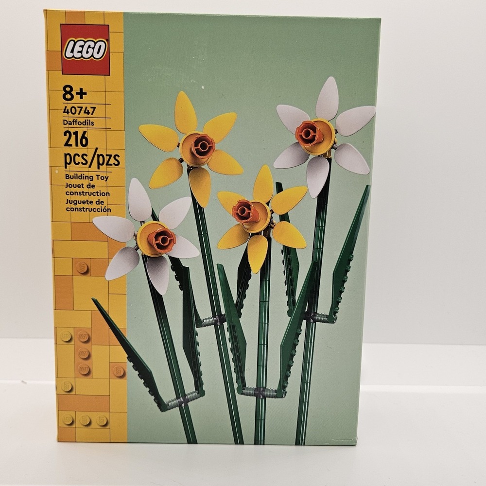 LEGO 40747 Daffodils Botanical Collection‎ 216 pcs Flower Set
